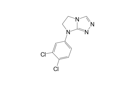 7-(3,4-Dichlorophenyl)-5H-6,7-dihydroimidazo[2,1-c][1,2,4]triazole