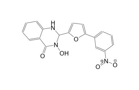 3-hydroxy-2-[5-(3-nitrophenyl)-2-furyl]-2,3-dihydro-4(1H)-quinazolinone