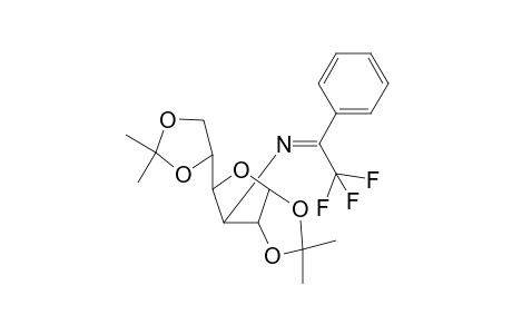 3.beta.-[((Trifluoromethyl)phenylmethyl)imino]-3-deoxy-1,2:5,6-di-O-isopropylidene-D-glucofuranose