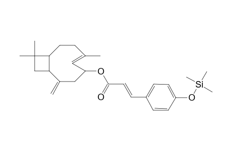 Caryophyllene <6-hydroxy-.beta.-> p-coumarate, mono-TMS