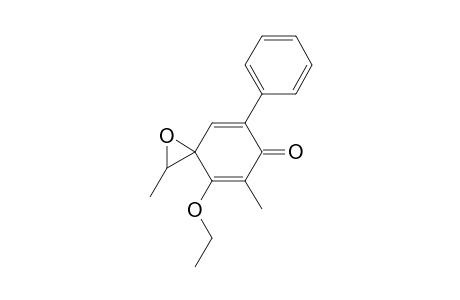 4-Ethoxy-2,5-dimethyl-7-phenyl-1-oxaspiro[2.5]octa-4,7-dien-6-one
