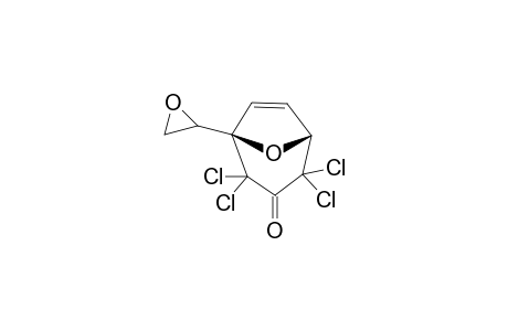 2,2,4,4-TETRACHLORO-1-EPOXYETHYL-8-OXABICYCLO-[3.2.1]-OCT-6-EN-3-ONE