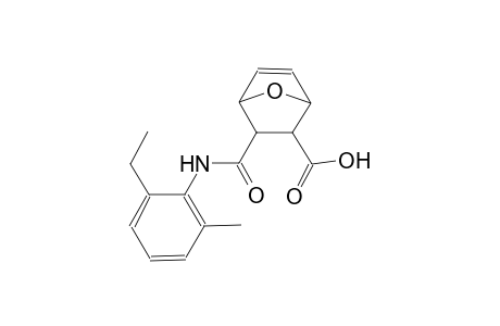 3-[(2-ethyl-6-methylanilino)carbonyl]-7-oxabicyclo[2.2.1]hept-5-ene-2-carboxylic acid
