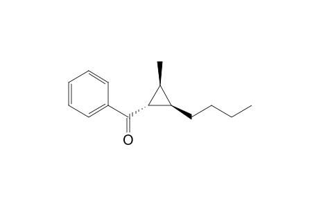 (1S,2S,3R)-(2-Butyl-3-methylcyclopropyl)phenylmethanone