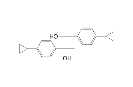 2,3-Butanediol, 2,3-bis(4-cyclopropylphenyl)-