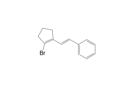 Benzene, [2-(2-bromo-1-cyclopenten-1-yl)ethenyl]-, (E)-