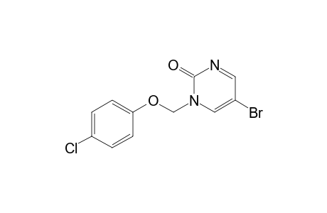 2(1H)-Pyrimidinone, 5-bromo-1-[(4-chlorophenoxy)methyl]-