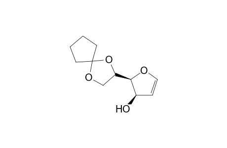 1,4-Anhydro-5,6-cyclopentylidene-2-deoxy-L-lyxo-hexa-1-enofuranose