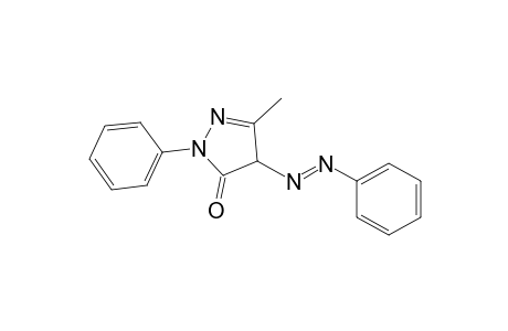 3H-pyrazol-3-one, 2,4-dihydro-5-methyl-2-phenyl-4-[2-phenyldiazenyl]-