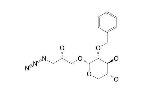 [(2R)-3-AZIDO-2-HYDROXYPROPYL]-2-O-BENZYL-ALPHA-D-XYLOPYRANOSIDE