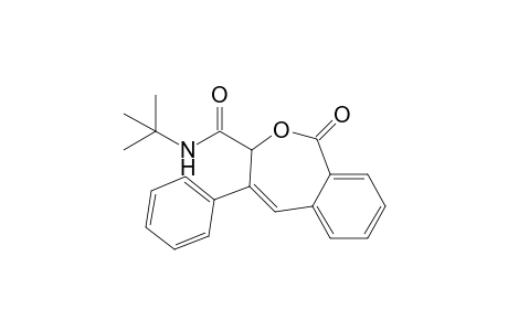 N-(tert-Butyl)-4-phenyl-3H-2-benzoxepin-1-one-3-carboxamide