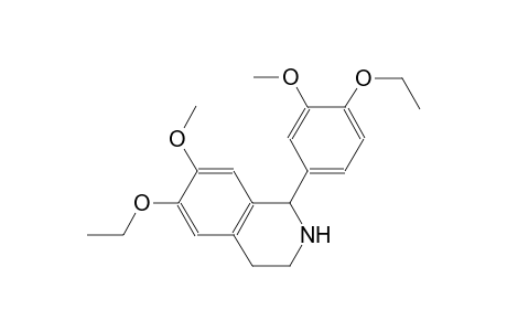 isoquinoline, 6-ethoxy-1-(4-ethoxy-3-methoxyphenyl)-1,2,3,4-tetrahydro-7-methoxy-