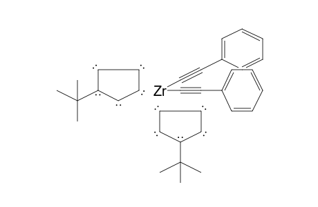 Zirconium, bis[(1,2,3,4,5-.eta.)-1-(1,1-dimethylethyl)-2,4-cyclopentadien-1-yl]bis(phenylethynyl)-