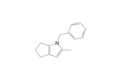 1-Benzyl-2-methyl-5,6-dihydro-4H-cyclopenta[b]pyrrole