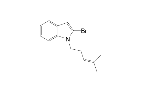 N-(4'-Methylpent-3'-ene)-2-bromoindole