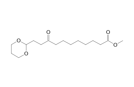 Methyl 9-oxo-11-(1,3-dioxan-2-yl)undecanoate