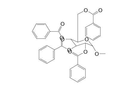Methyl 2,3,4,6-tetra-O-benzoylhexopyranoside