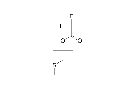 1-(Methylthio)-2-methyl-2-(trifluoroacetoxy)-propane