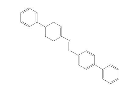 (E)-4-(2-(1,2,3,6-tetrahydro-[1,1'-biphenyl]-4-yl)vinyl)-1,1'-biphenyl