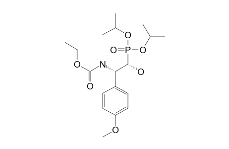 (S)-(1-R*,2-R*)-DIISOPROPYL-[1-HYDROXY-2-(PARA-METHOXYPHENYL)-2-(O-ETHYLCARBAMYL)-ETHYL]-PHOSPHONATE