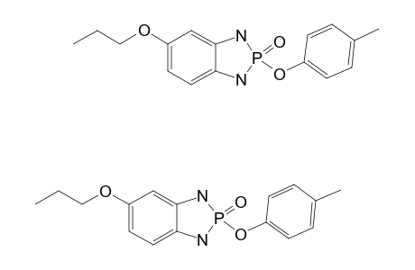 2-(4-TOLYLOXY)-CARBAMATO-2,3-DIHYDRO-5-PROPOXY-1H-1,3,2-BENZODIAZAPHOSPHOLE-2-OXIDE
