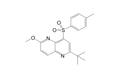 2-tert-Butyl-6-methoxy-4-(4-toluenesulfonyl)[1,5]naphthyridine