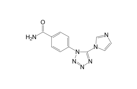 4-(5-imidazol-1-yl-1,2,3,4-tetrazol-1-yl)benzamide
