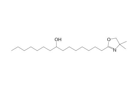 2-(8-Hydroxypentadecyl)-4,4-dimethyl-4,5-dihydro-1,3-oxazole