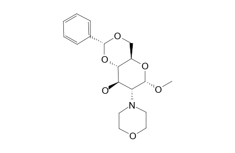 METHYL-4,6-O-BENZYLIDENE-2-DEOXY-2-(4-MORPHOLINYL)-ALPHA-D-GLUCOPYRANOSIDE