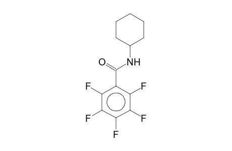 N-Cyclohexyl-2,3,4,5,6-pentafluorobenzamide