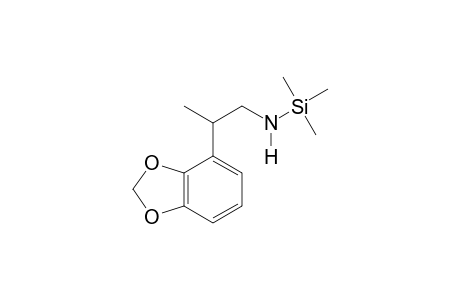 2-(2,3-Methylenedioxyphenyl)propan-1-amine TMS