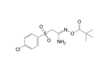 2-[(p-chlorophenyl)sulfonyl]-O-pivaloylacetamidoxime