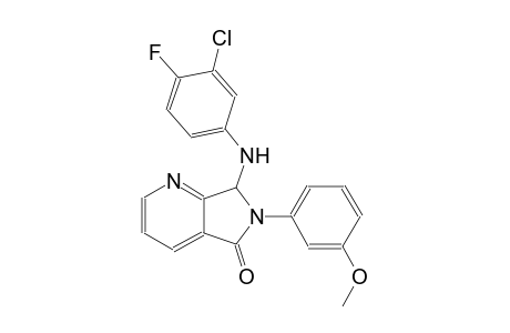 5H-pyrrolo[3,4-b]pyridin-5-one, 7-[(3-chloro-4-fluorophenyl)amino]-6,7-dihydro-6-(3-methoxyphenyl)-