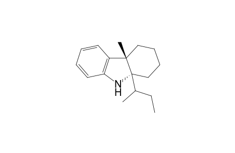 (4aS*,9aR*,2'S*)-4a-Methyl-9a-sec-butyl-1,2,3,4,4a,9a-hexahydrocarbazole