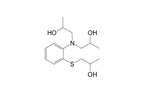 O-[N,N,S-Tris(2-hydroxypropyl)aminothio]phenol