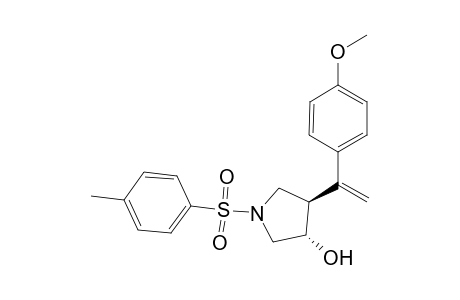 trans-4-[1-(4-Methoxyphenyl)ethenyl]-1-[(4-methylphenyl)sulfonyl]-3-pyrrolidinol
