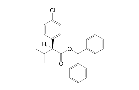 (S)-2-(4-Chloro-phenyl)-3-methyl-butyric acid benzhydryl ester