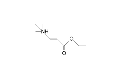 ((E)-2-Ethoxycarbonyl-vinyl)-ammonium cation