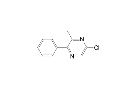 Pyrazine, 5-chloro-3-methyl-2-phenyl-