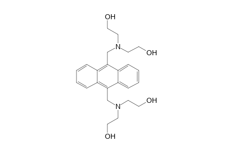 2-[[10-[[bis(2-hydroxyethyl)amino]methyl]-9-anthracenyl]methyl-(2-hydroxyethyl)amino]ethanol