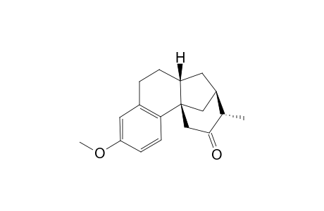 8,11a-Methano-11aH-cyclohepta[a]naphthalen-10(11H)-one, 5,6,6a,7,8,9-hexahydro-3-methoxy-9-methyl-, (6a.alpha.,8.beta.,11a.beta.)-(.+-.)-