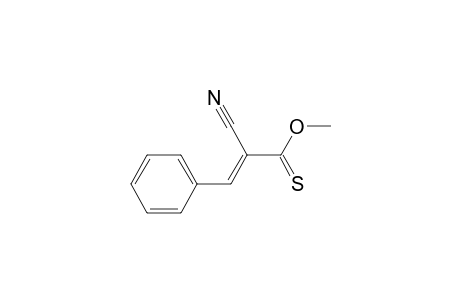 2-Propenethioic acid, 2-cyano-3-phenyl-, O-methyl ester, (E)-