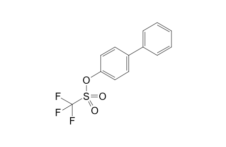 4-Trifluoromethanesulfonyloxybiphenyl