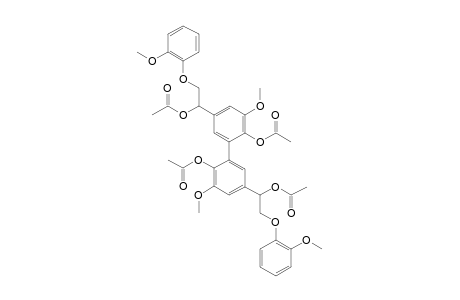 TETRAACETATE-OF-3,3'-BIS-[2-(2-METHOXYPHENOXY)-1-ETHANOL]-5,5'-DIMETHOXY-6,6'-BIPHENYL-DIOL