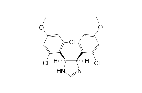 (4R,5S)-4-(2-chloro-4-methoxy-phenyl)-5-(2,6-dichloro-4-methoxy-phenyl)-2-imidazoline