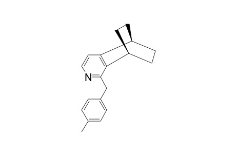 5,8-ETHANO-1-(PARA-METHYLBENZYL)-5,6,7,8-TETRAHYDROISOQUINOLINE