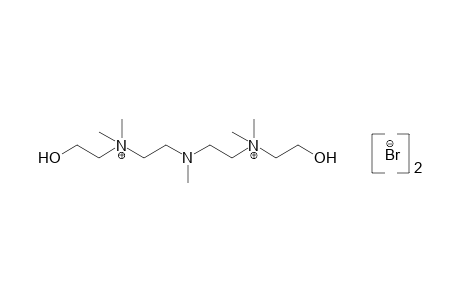 [(methylimino)diethylene]bis[dimethyl(2-hydroxyethyl)ammonium] dibromide