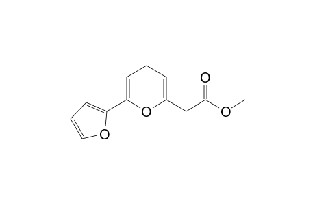 2-[6-(2-furanyl)-4H-pyran-2-yl]acetic acid methyl ester