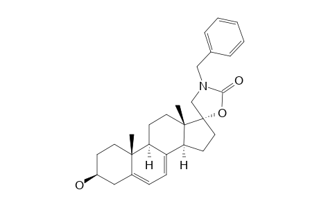 (5-S)-3-BENZYLOXAZOLIDIN-2-ONE-5-SPIRO-17'-(3'B-HYDROXYANDROSTA)-5',7'-DIENE