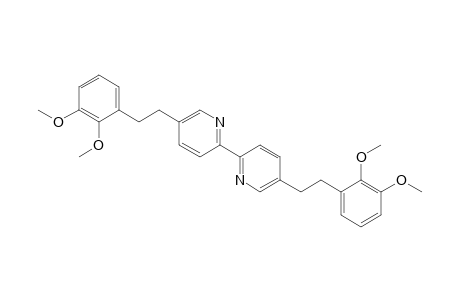 5,5'-Bis[2-(2,3-dimethoxyphenyl)ethyl]-2,2'-bipyridine